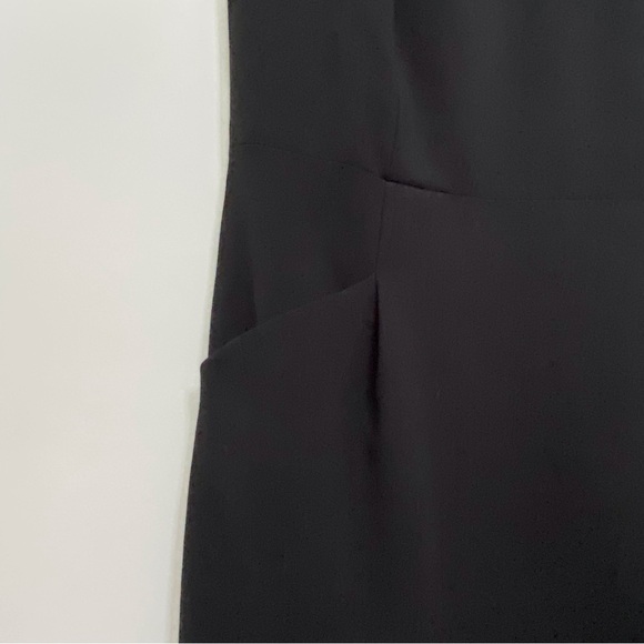 TOMMY Hilfiger little black dress mini bodycon casual office pocket sleeveless 4 - Picture 5 of 14
